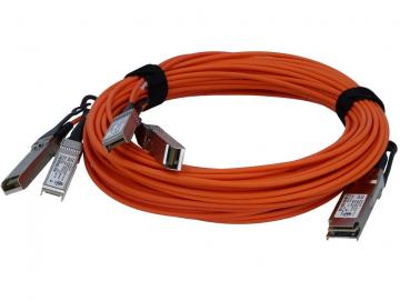 HPE BLc QSFP+ to 4x10G SFP+ 15m AOC Cable - 721076-B21